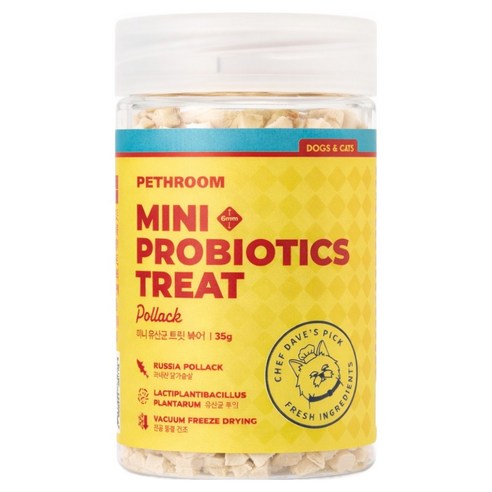 페스룸 미니 유산균 트릿, 북어, 35g, 1개