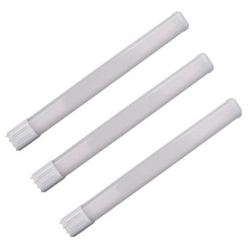 비츠조명 국산 LED 형광등 호환형 램프 FPL 대체형 25W, 주광색, 3개