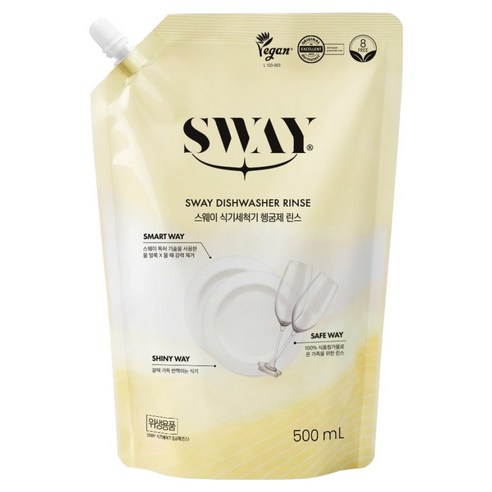 스웨이 식기세척기 헹굼제 린스, 1개, 500ml