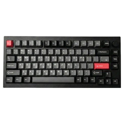 키크론 HE 8K RGB 핫스왑 마그네틱 스위치 기계식 유선 텐키리스 키보드, 블랙, EX75-A6, 마그네틱축(자석축)