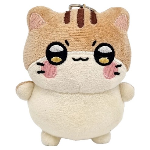 밤몽이 깜몽이 인형 키링 m5, 프로젝트비온, 편집부 저, 베이지 + 브라운, 1개, 120mm