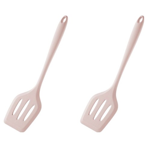 스택잇 플래티넘 실리콘 조리도구 후라이팬 뒤집개, 핑크, 2개