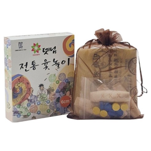 뎃님 미니 전통 민속 윷놀이 게임세트, 다다랜드 미니 전통 민속 윷놀이 게임세트, 1세트