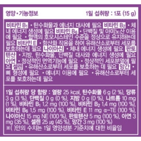 락피도 영양가득 비타젤리 18p 270g, 1개 이미지 3