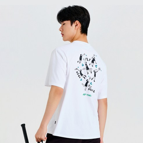 요넥스 배드민턴 캐주얼 티셔츠 261TS047U