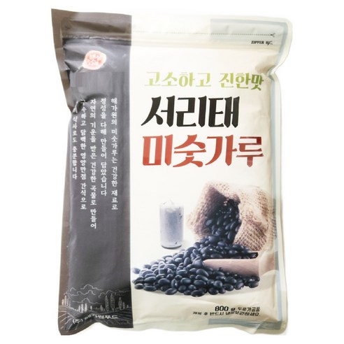 햇살나래 서리태 미숫가루 800g, 1개 솔직 후기 | 실사용자 리뷰 분석 - 상품 이미지 1