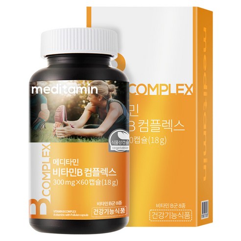 메디타민 비타민B 컴플렉스 18g, 60정, 1개