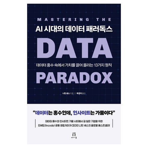 AI 시대의 데이터 패러독스, 에이콘출판사, 니틴 세스