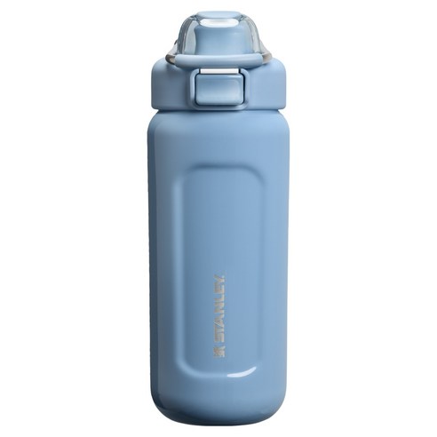 스탠리 웰스프링 텀블러, 슬레이트 블루 글로스, 473ml, 1개
