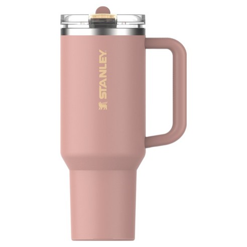 스탠리 퀜처 프로투어 플립 스트로 텀블러, 피치 로즈, 1.18L, 1개