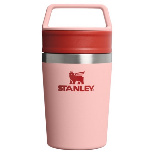 스탠리 카페 투고 트래블 머그, 피치 로즈, 236ml, 1개