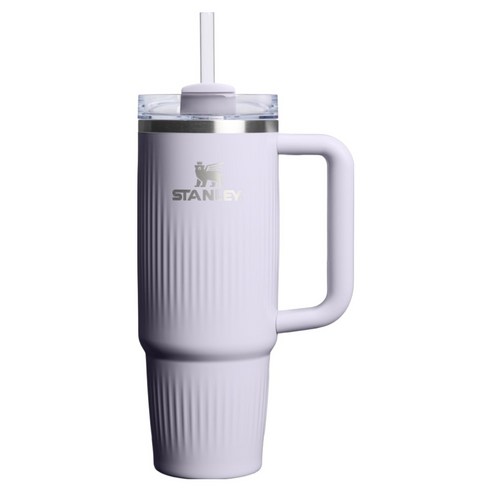 스탠리 퀜처 H2.0 플루티드 텀블러, 퍼플 더스트 글로스, 887ml, 1개