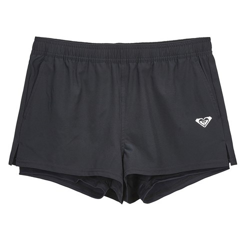 록시 여성용 3부 레깅스 보드숏 하의 RE21BS300BLK