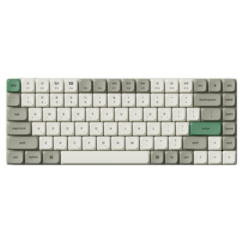 키크론 ZMK V2 유무선 기계식 키보드, 쉘 화이트, K3SE2-SA4Z, 바나나축