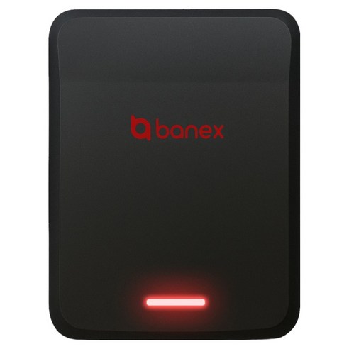 바넥스 무선 하이패스 단말기 BX400, 블랙, USB케이블 + 일반거치대