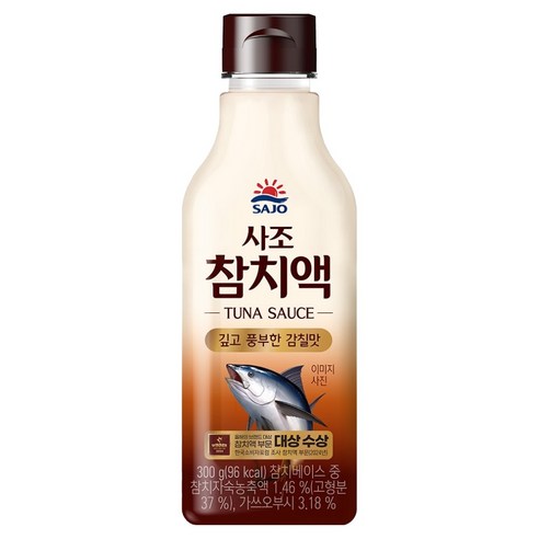 사조 참치액, 300g, 1개