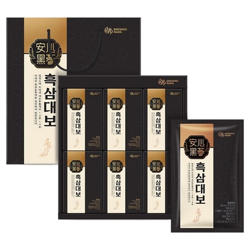 대상웰라이프 흑삼 대보 24p, 1개, 960ml