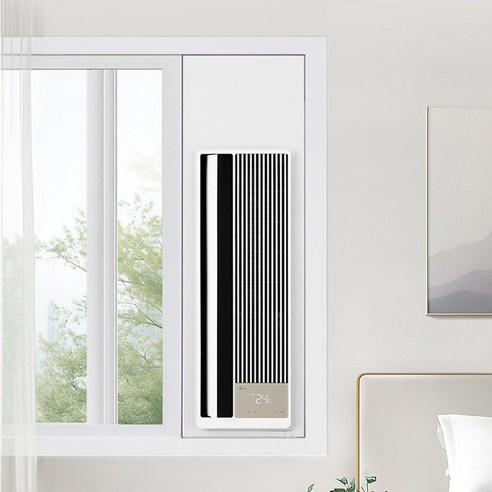 LG 휘센 오브제컬렉션 에어컨의 세련된 전면 디자인