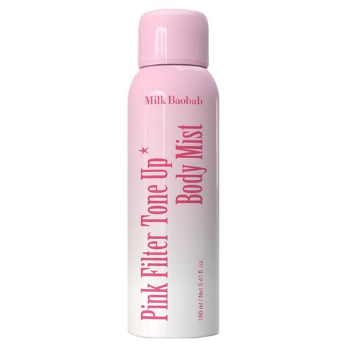 밀크바오밥 핑크 필터 톤 업 바디 미스트, 1개, 160ml