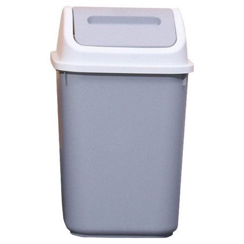 엠페니 사무실 휴지통 10L, 그레이