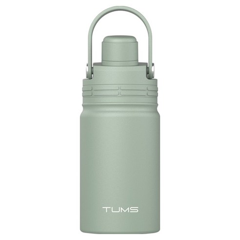 텀스 마그넷캡 스트로 텀블러, 그린그레이, 1개, 350ml