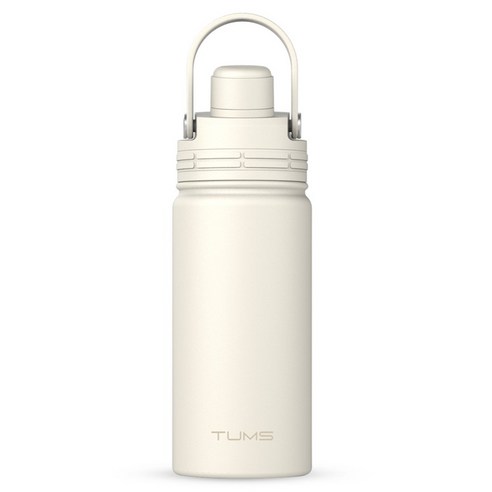 텀스 마그넷캡 스트로 텀블러, 크림화이트, 1개, 500ml