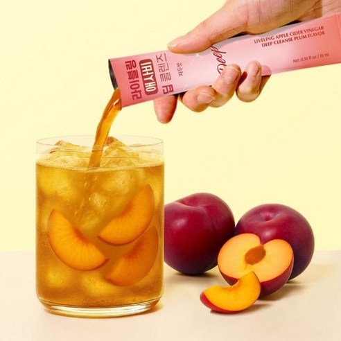 라이블링 애사비 딥 클렌즈 자두맛 30개입 450g, 1개 이미지 3