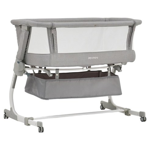리안 드림콧 접이식 아기침대, 라이트 그레이