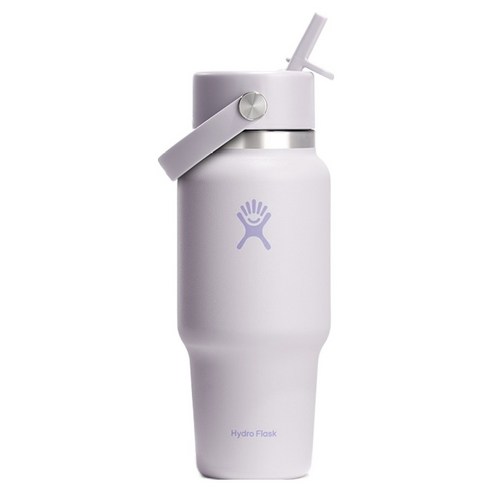 하이드로플라스크 와이드 플렉스 스트로 트래블보틀 텀블러, 클라우드 핑크, 1개, 709ml