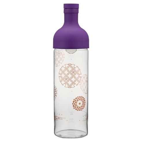 하리오 필터인 보틀 EDOMURASAKI 750ml, 보라색, 1개