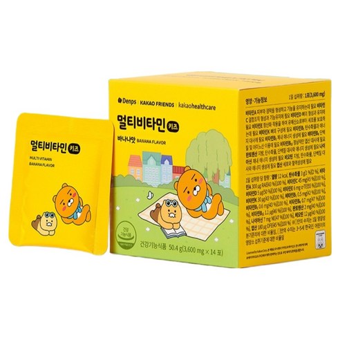 덴프스 카카오 멀티비타민 키즈 14p 50.4g, 2개 이미지 2
