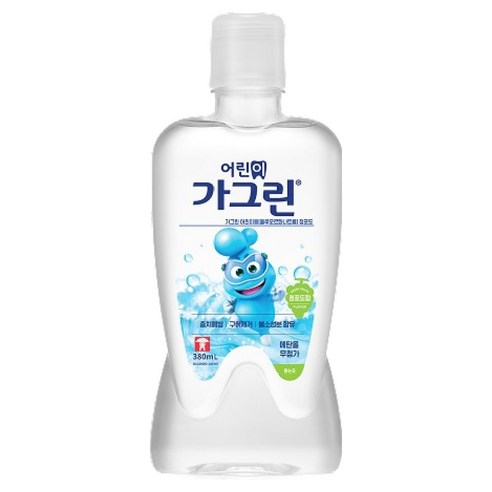 가그린 어린이 구강청결제 청포도향, 380ml, 1개