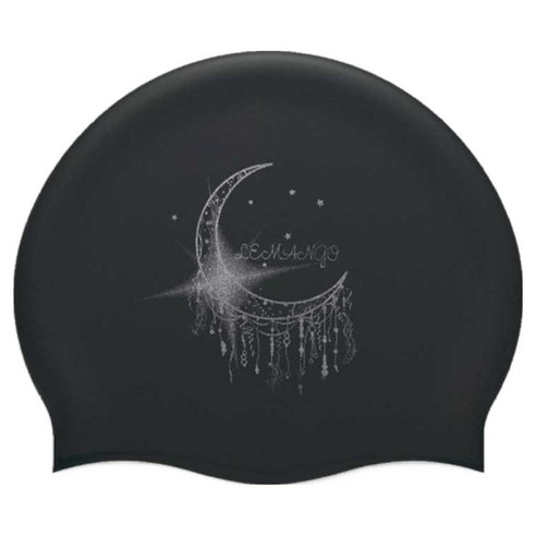 르망고 실내외 수모 델루나 2122, Black, 1개