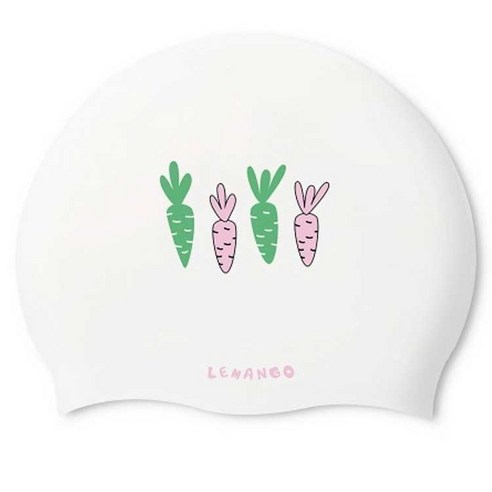 르망고 실내외 수모 당근 당근 2138, White, 1개