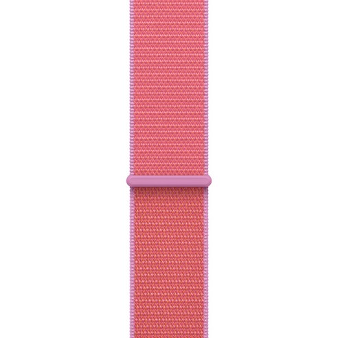 Apple 정품 2026 애플워치 스포츠 루프, 46mm, One Size, 브라이트 구아바
