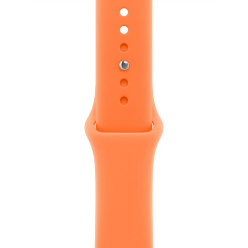 Apple 정품 2026 애플워치 스포츠 밴드, 클레멘타인, 42mm, S/M, 1개
