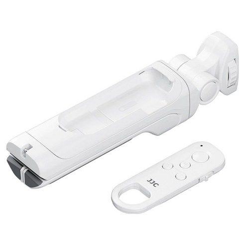 JJC 캐논 카메라 HG-100TBR 대체 그립 블루투스 무선 리모컨 삼각대 화이트, 1개, TP-C1