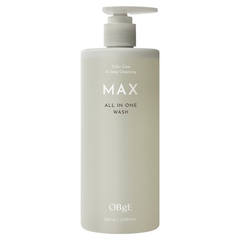 OBgE 남성용 오브제 맥스 올인원 워시, 1개, 500ml
