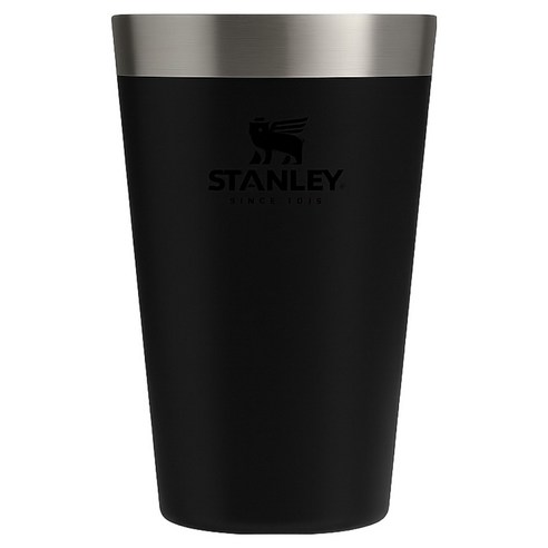 스탠리 스테이 칠 스태킹 파인트, 블랙 2.0, 473ml, 1개