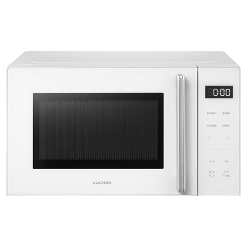 쿠첸 버튼식 대용량 전자레인지 25L, CMW-VN250W(화이트)