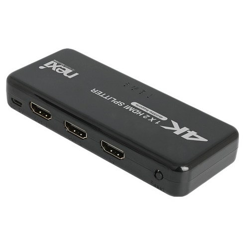 넥시 4K 1:2 HDMI 분배기 NX1259, 1개