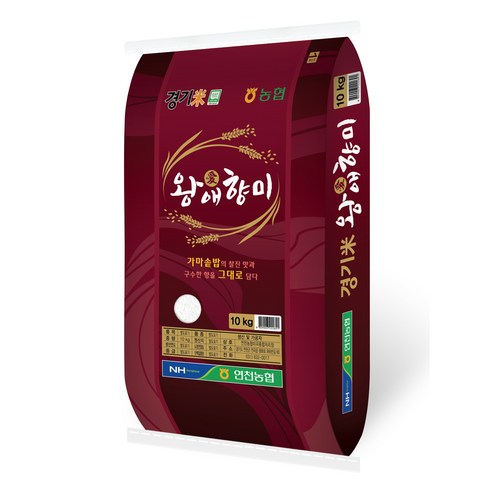 연천농협 왕애향 백미, 10kg, 1개, 상등급
