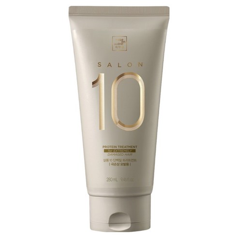 미쟝센 살롱10 단백질 극손상 헤어트리트먼트, 280ml, 1개