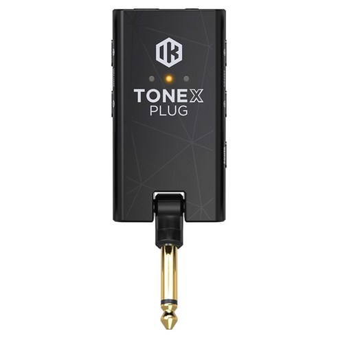 아이케이멀티미디어 AI 기타 모델링 블루투스 포터블 헤드폰 앰프, 블랙, TONEX Plug