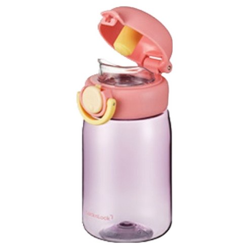 락앤락 스위치캡 미니보틀 ABF885PIK, 핑크, 310ml, 1개