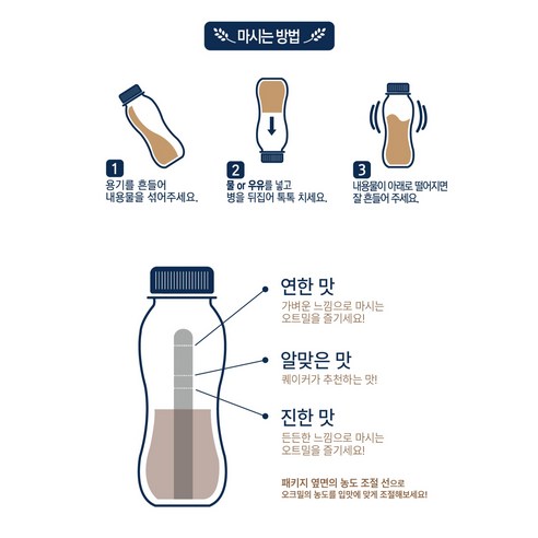 퀘이커 마시는 오트밀 귀리미숫가루 50g, 40개 솔직 후기 | 실사용자 리뷰 분석 - 상품 이미지 3