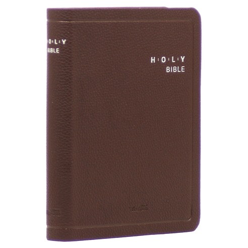 개역한글 HOLY BIBLE 성경전서 H62EHB (무지퍼 / 다크브라운 / 단본), 위즈덤바이블, 대한성서공회