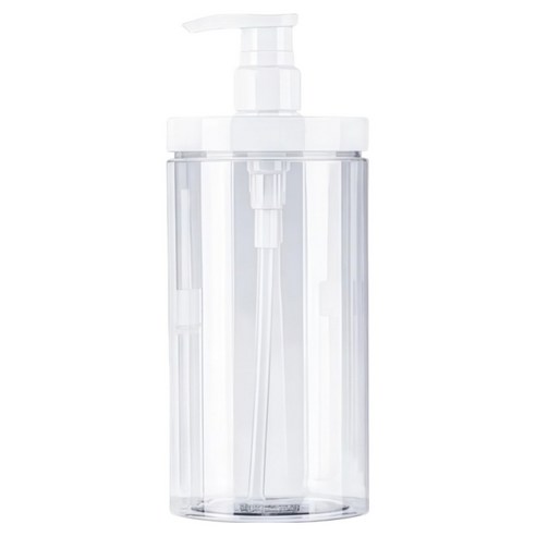 온트리 대용량 욕실 리필 디스펜서 1L, 1개, 투명, 1000ml