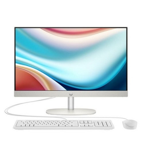 HP 2025 올인원 PC 24 셀러론 인텔 12세대, 셀 화이트, 24-cr0005KL Max, 256GB, 8GB, WIN11 Home