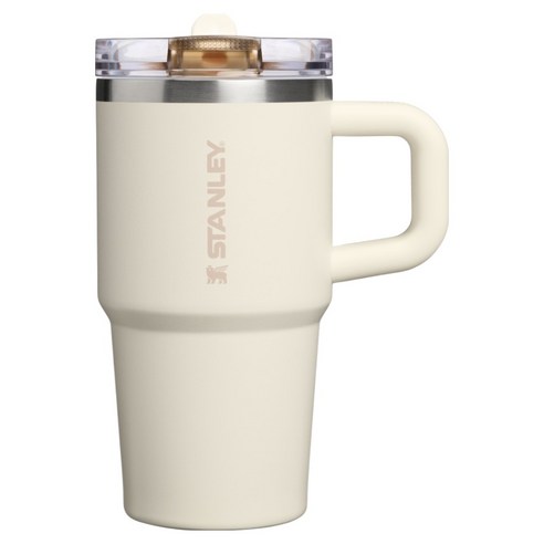 스탠리 퀜처 프로투어 플립 스트로 텀블러, 크림, 591ml, 1개